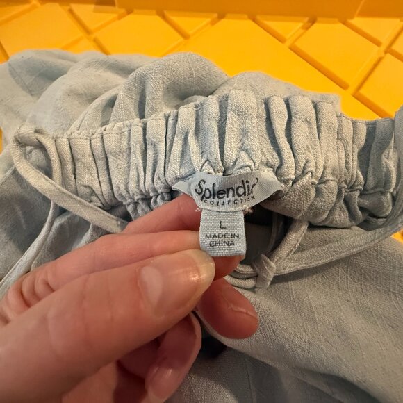 Splendid Breeze Indigo Dress, Sz L - Picture 5 of 8